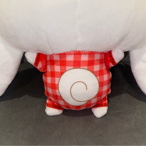 HELLO KITTY & FRIENDS Cinnamoroll Sanrio Holiday Plaid Snowman Plush - Picture 6 of 7